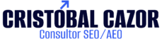 logo Cristobal cazor consultor SEO AEO
